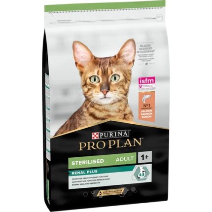 Pro Plan Sterilised Kısırlaştırılmış Somonlu Kedi Maması 10 KG