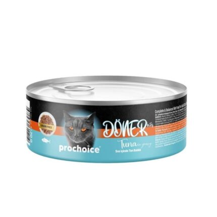 Prochoice Doner Bites Yetişkin Ton Balık Kedi Konservesi 70 GR