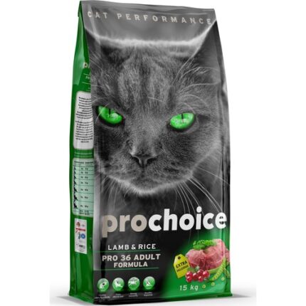 Prochoice Kuzulu ve Pirinçli Yetişkin Kedi Maması 15 Kg