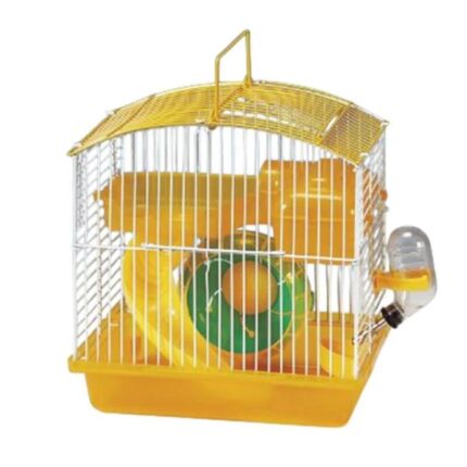 Qh Pet Cage Hamster Kafesi (23x17x25) Karışık Renkli