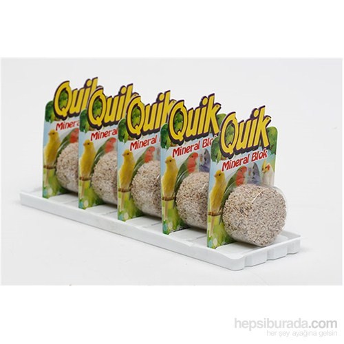 Quik Mineral Blok Kuş Gaga Taşı 5 cm Quik Mineral Blok Kuş Gaga Taşı 5 cm