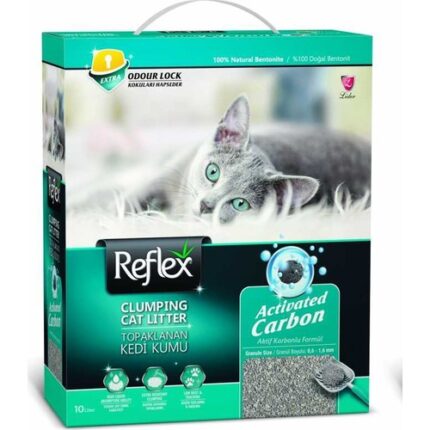 Reflex Aktif Karbonlu Süper Hızlı Topaklanan Kedi Kumu 10lt