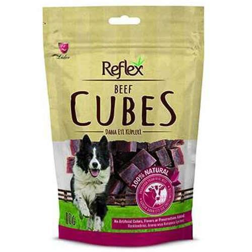 Reflex Biftekli Küp Dilimli Köpek Ödül Maması 80 gr Reflex Biftekli Küp Dilimli Köpek Ödül Maması 80 gr