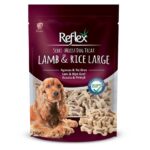Reflex Kuzulu ve Pirinçli Yarı Yumuşak Köpek Ödül Maması 150 Gr