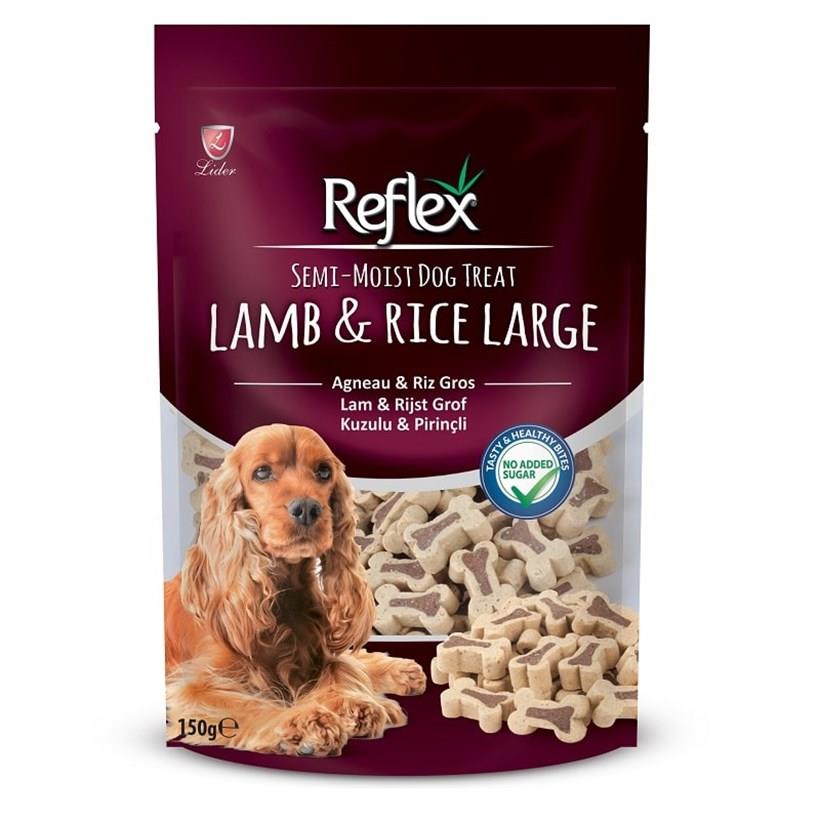 Reflex Kuzulu ve Pirinçli Yarı Yumuşak Köpek Ödül Maması 150 Gr Reflex Kuzulu ve Pirinçli Yarı Yumuşak Köpek Ödül Maması 150 Gr