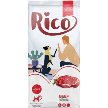 Rico Biftekli Yetişkin Köpek Maması 15 Kg