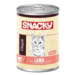 Snacky Chunk Kuzu Etli Yavru Kedi Konservesi 400 gr