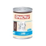 Snacky Chunk Soslu Kuzulu Yetişkin Köpek Konservesi 400 gr