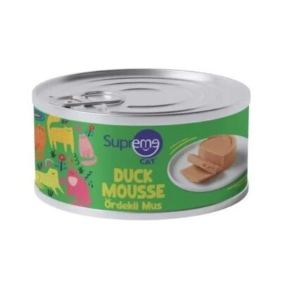 Supreme Cat Ördekli Yas Kedi Mamasi 85 Gr