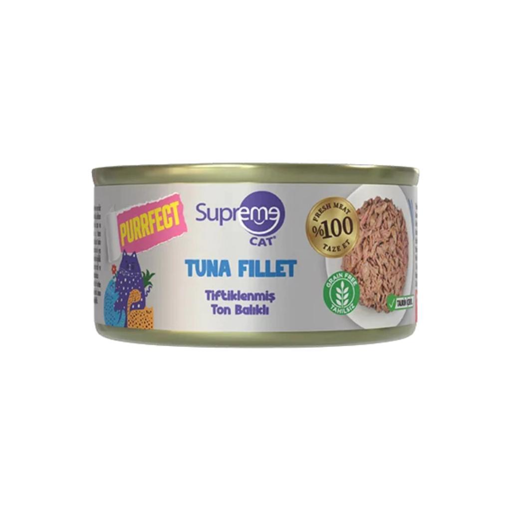 Supreme Cat Ton Balıklı Yaş Kedi Maması 70 Gr Supreme Cat Ton Balıklı Yaş Kedi Maması 70 Gr