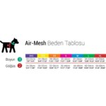 Tailpetz Air Mesh Harness Göğüs Tasması Mavi Small - Görsel 6