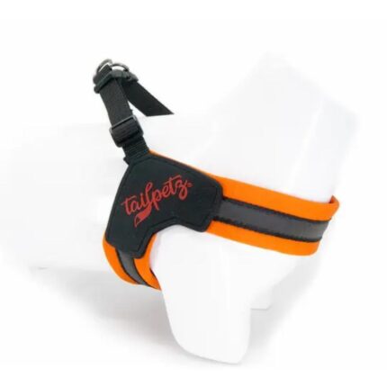 Tailpetz V-Tipi Köpek Göğüs Tasması Neon Turuncu XL