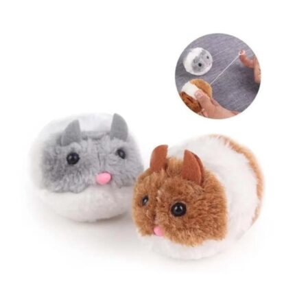 Titreyen Peluş Fare Kedi Oyuncağı