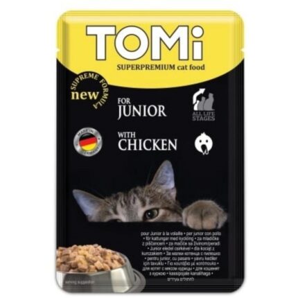 Tomi Pouch Kümes Hayvanlı Yavru Kedi Konservesi 100 Gr