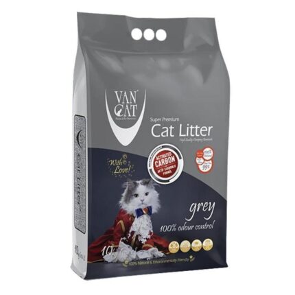 VanCat Aktif Karbonlu İnce Taneli Kedi Kumu 10 Kg