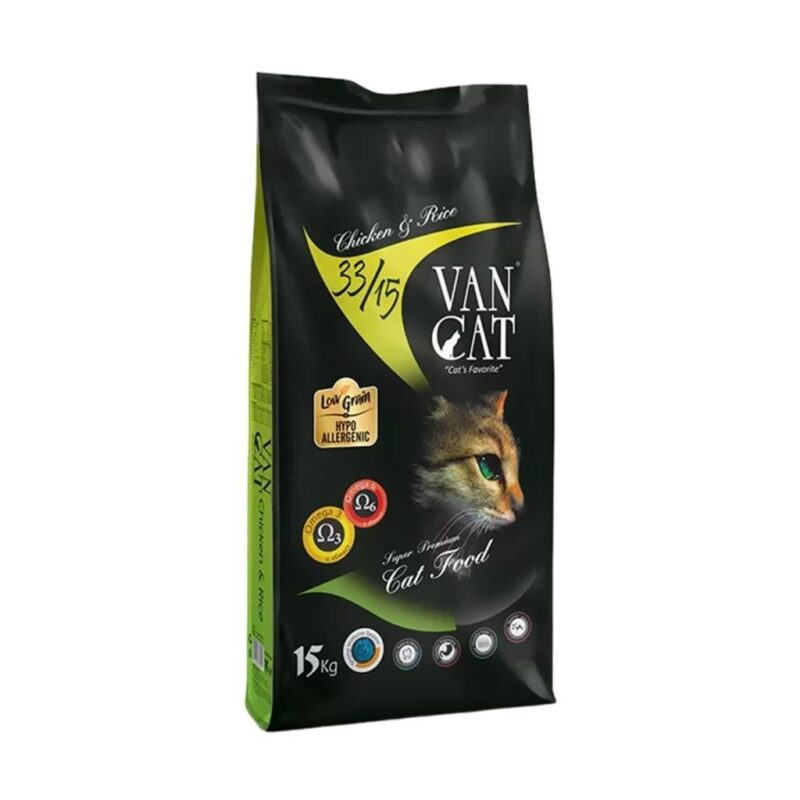 VanCat Tavuklu Yetişkin Kedi Maması 15 Kg