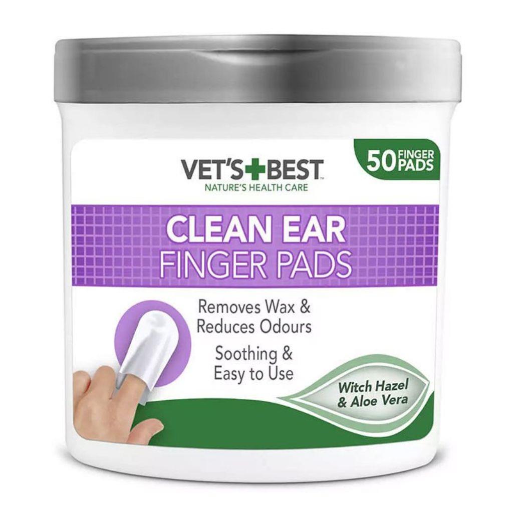 Vet's Best Kedi ve Köpekler için Fındık ve Aloe Vera Özlü Kulak Temizleme Pedi (50'li) Vet's Best Kedi ve Köpekler için Fındık ve Aloe Vera Özlü Kulak Temizleme Pedi (50'li)