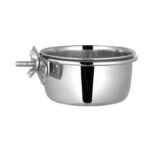 Vidalı Askılı 20 Oz Metal Yem Kabı 12.5