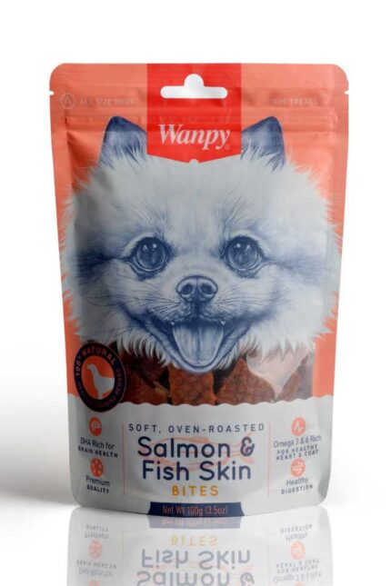 Wanpy Gerçek Somon Dilimleri 100 gr Köpek Ödülü