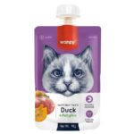 Wanpy Taze Ördekli Bal Kabaklı  Kedi Et Ezmesi 90 Gr