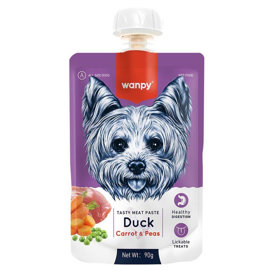 Wanpy Taze Ördekli Havuçlu Köpek Et Ezmesi 90 Gr Wanpy Taze Ördekli Havuçlu Köpek Et Ezmesi 90 Gr