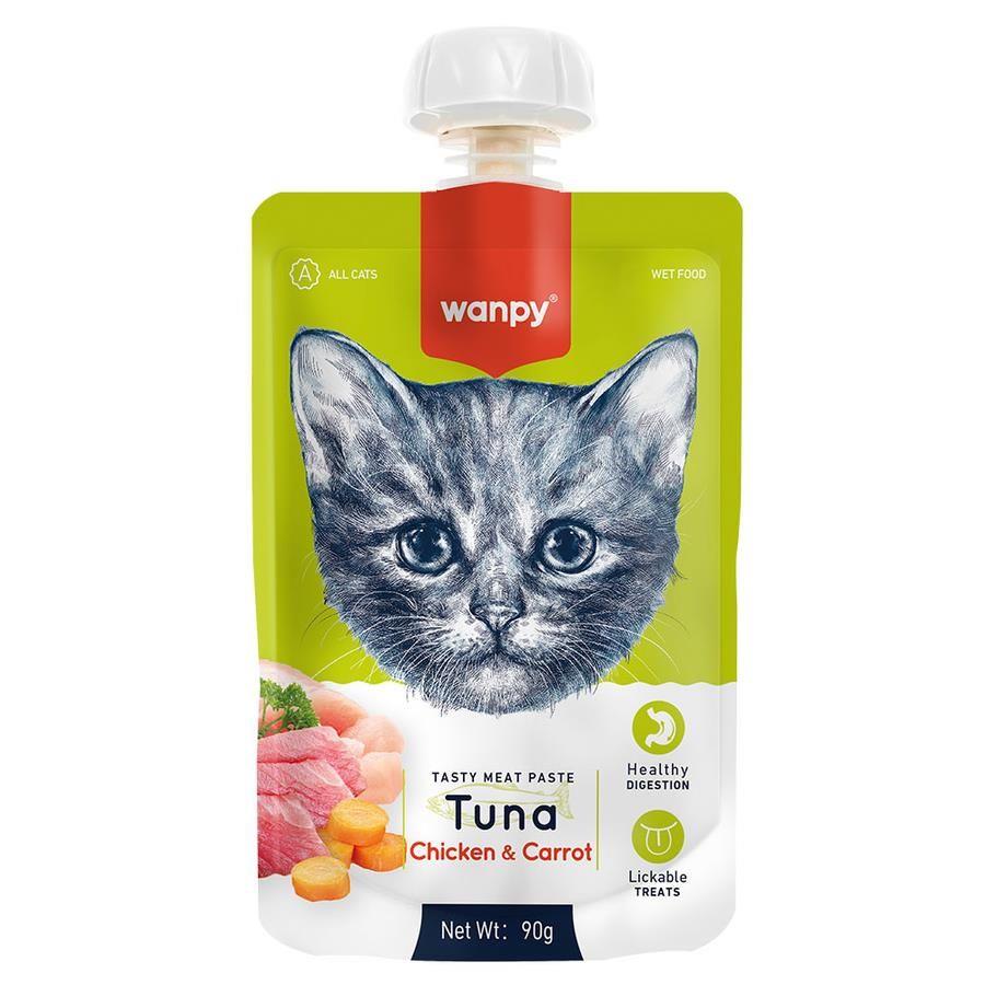 Wanpy Taze Ton Balıklı Tavuklu Kedi Et Ezmesi 90 Gr Wanpy Taze Ton Balıklı Tavuklu Kedi Et Ezmesi 90 Gr