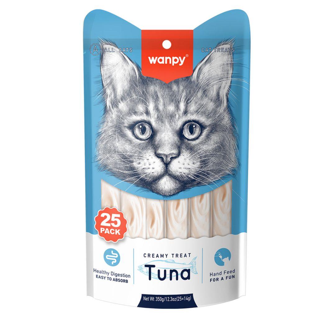 Wanpy Ton Balıklı Sıvı Ödül Maması 25x14 Gr Wanpy Ton Balıklı Sıvı Ödül Maması 25x14 Gr