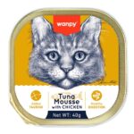 Wanpy Ton Balıklı Ve Tavuklu Alutray Kedi Yaş Mama 40 g