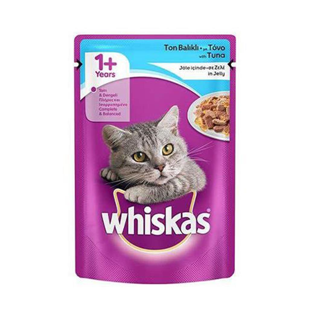 Whiskas Jöleli Ton Balıklı Yetişkin Kedi Konservesi 100 Gr Whiskas Jöleli Ton Balıklı Yetişkin Kedi Konservesi 100 Gr
