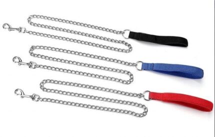 Nunbell Yumuşak Tutmalı Zincir Köpek Gezdirme Tasması 3