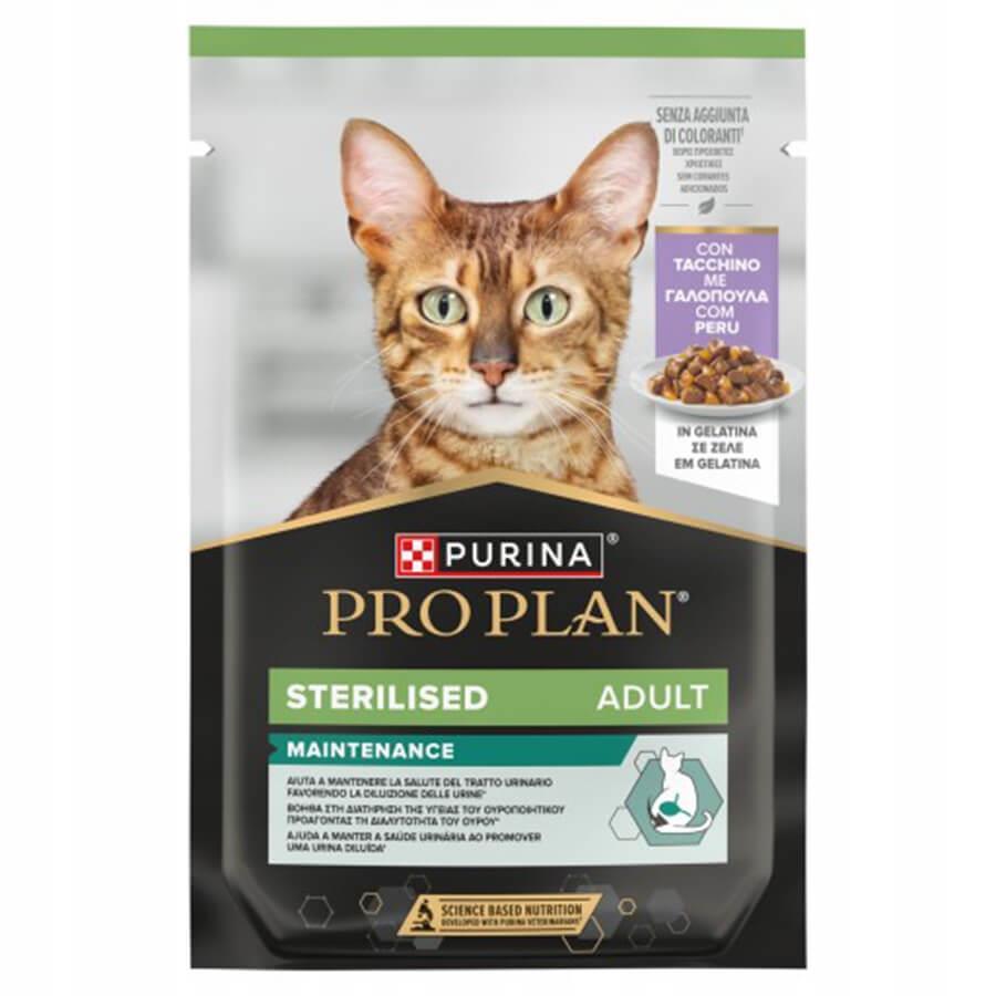 Pro Plan Jöle İçinde Hindi Etli Kısırlaştırılmış Yetişkin Kedi Konservesi 85gr Pro Plan Jöle İçinde Hindi Etli Kısırlaştırılmış Yetişkin Kedi Konservesi 85gr