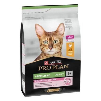 Proplan Delicate Tavuklu Kısırlaştırılmış Kedi Maması 3 Kg