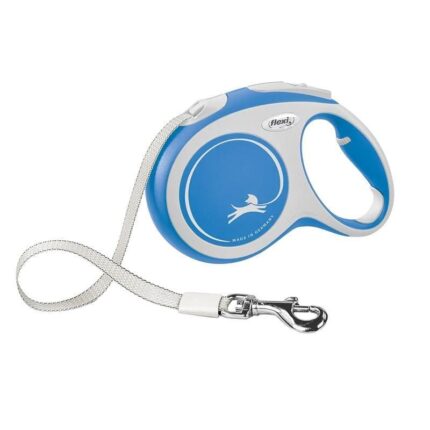 Flexi New Comfort Otomatik Şerit Köpek Gezdirme Kayışı 5m Small Mavi