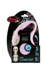 Flexi New Comfort Otomatik Şerit Köpek Gezdirme Kayışı 5m Small Rose - Görsel 2
