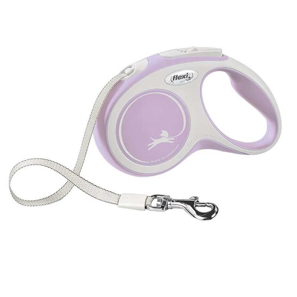 Flexi New Comfort Otomatik Şerit Köpek Gezdirme Kayışı 5m Small Rose Flexi New Comfort Otomatik Şerit Köpek Gezdirme Kayışı 5m Small Rose