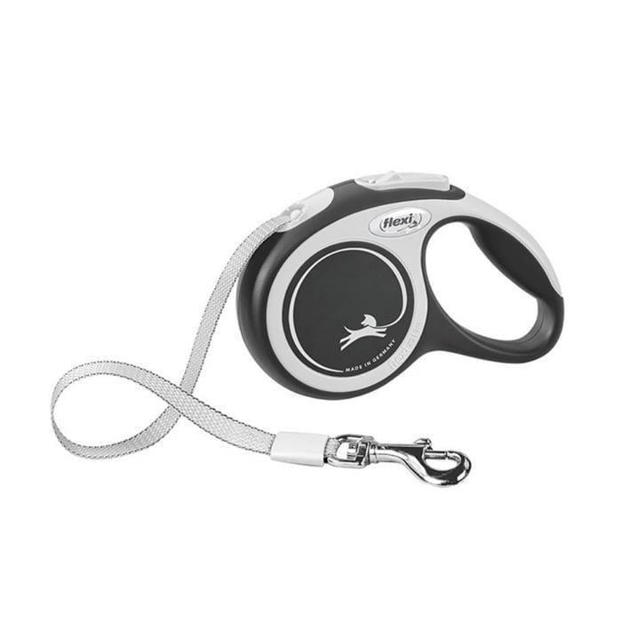 Flexi New Comfort Otomatik Şerit Köpek Gezdirme Kayışı 5m Small Siyah Flexi New Comfort Otomatik Şerit Köpek Gezdirme Kayışı 5m Small Siyah