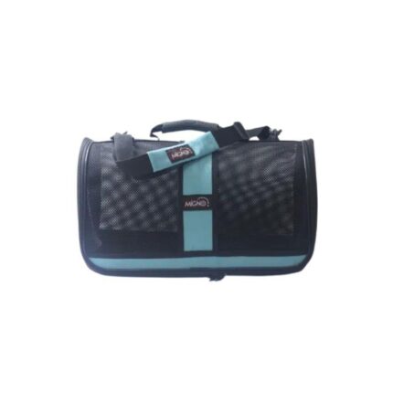 Migno Flybag Safir Fileli Model Kedi Köpek Taşıma - Düz Mavi