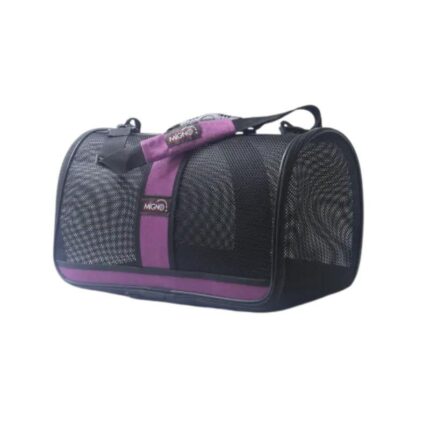 Migno Flybag Safir Fileli Model Kedi Köpek Taşıma - Düz Mor