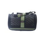 Migno Flybag Safir Fileli Model Kedi Köpek Taşıma -Düz Yeşil - Görsel 2