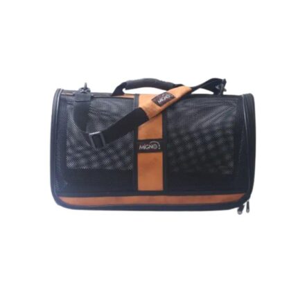 Migno Flybag Safir Fileli Model Kedi Köpek Taşıma - Turuncu