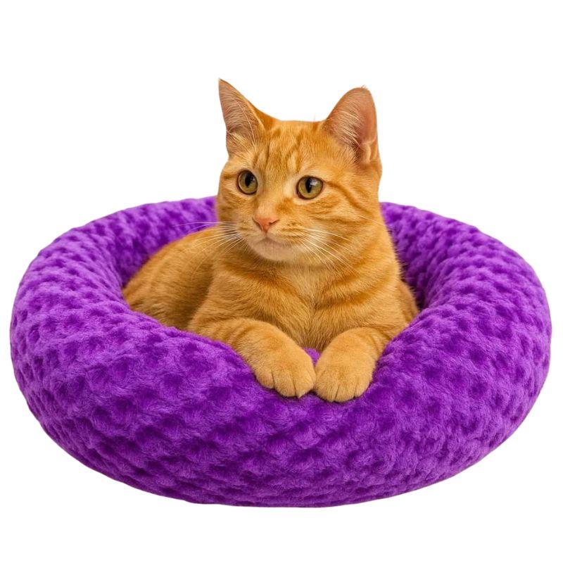 Pet pretty Simit Yatak Peluş Mor 55x55 Cm Pet pretty Simit Yatak Peluş Mor 55x55 Cm